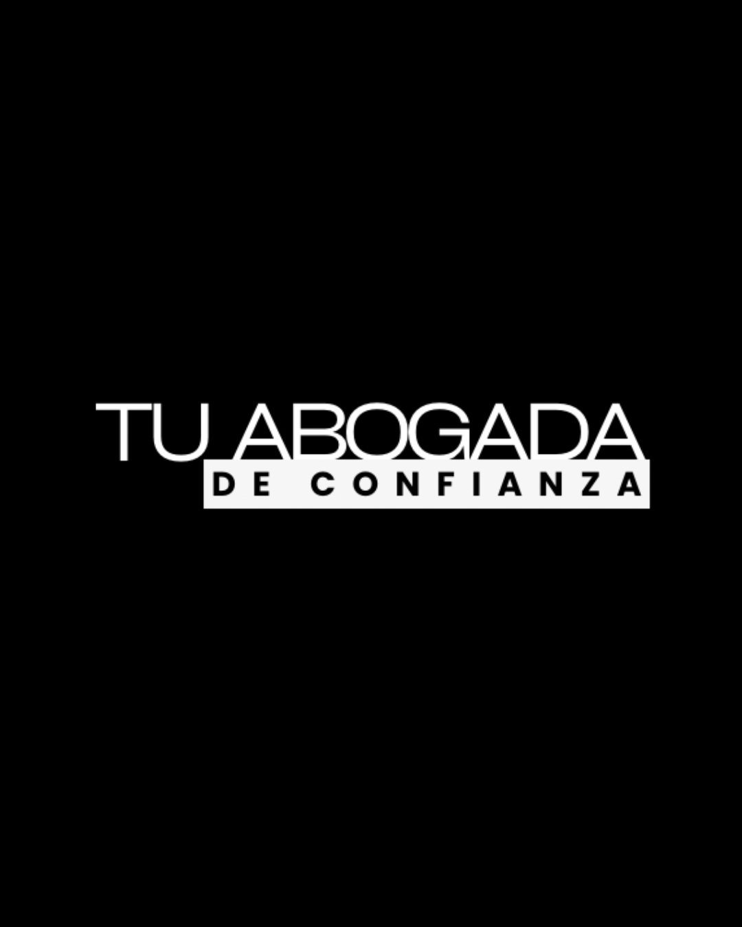 Tu Abogada de Confianza Logo